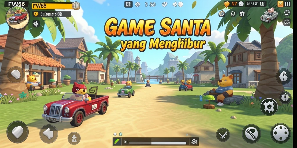 Screenshot gameplay FW66 dengan tingkat kesenangan tinggi.
