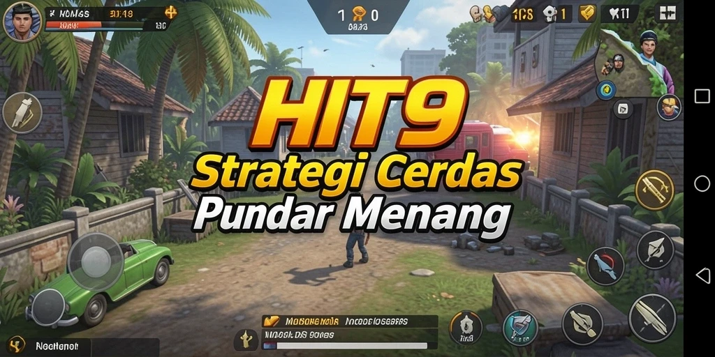 Tampilan gameplay HIT9 yang mendebarkan dan penuh aksi strategi.