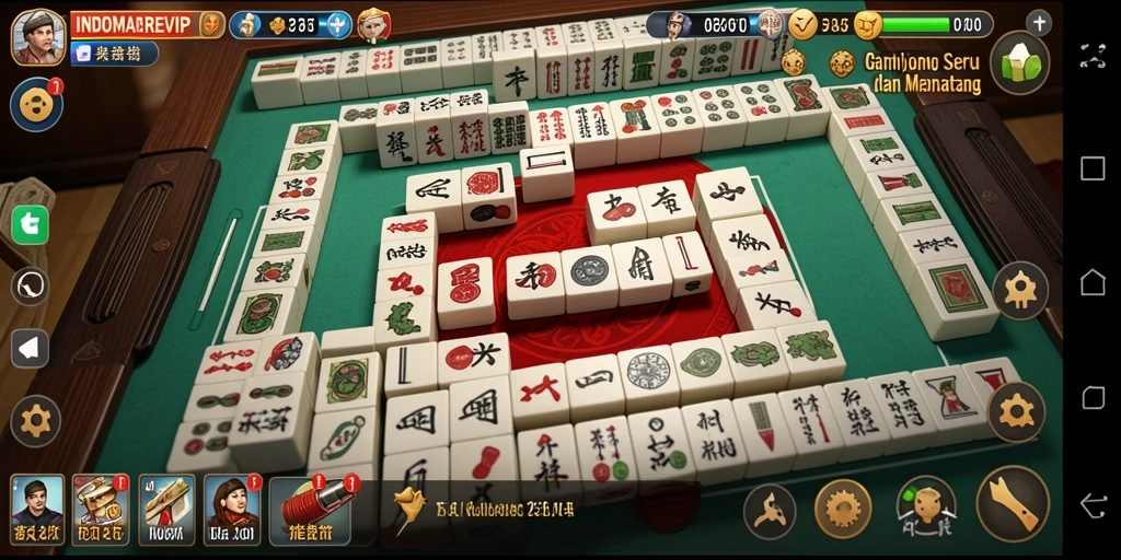 Tampilan gameplay menarik dari INDOMAREVIP yang membuat pemain terhibur.