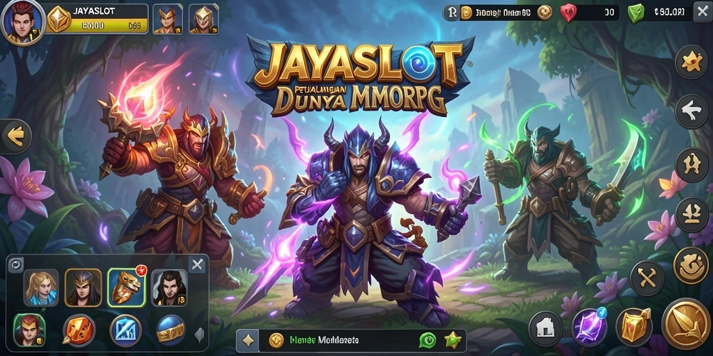 Gameplay seru dan menyenangkan di JAYASLOT dalam dunia MMORPG.