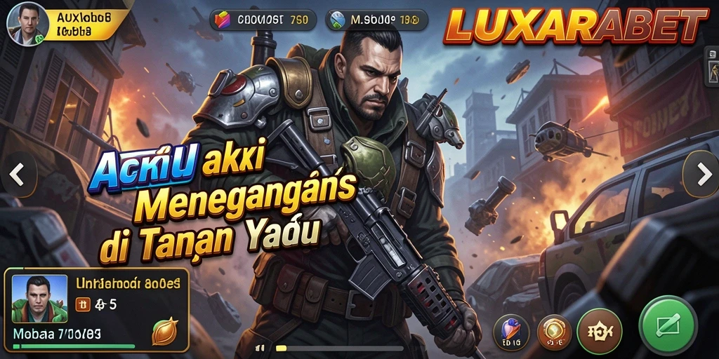 Tampilan keren dari gameplay aksi LUXARABET yang menegangkan.