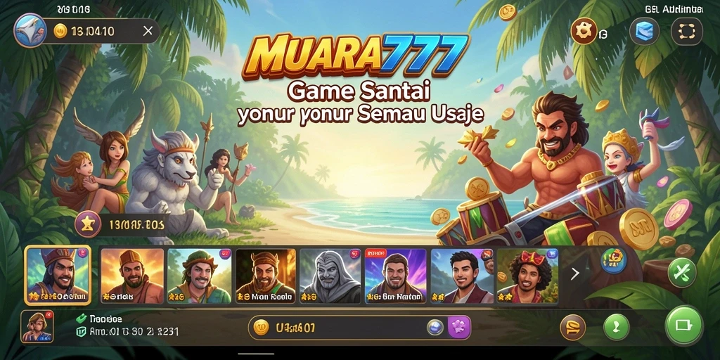 Tampilan menarik MUARA777 dengan gameplay seru dan menenangkan.