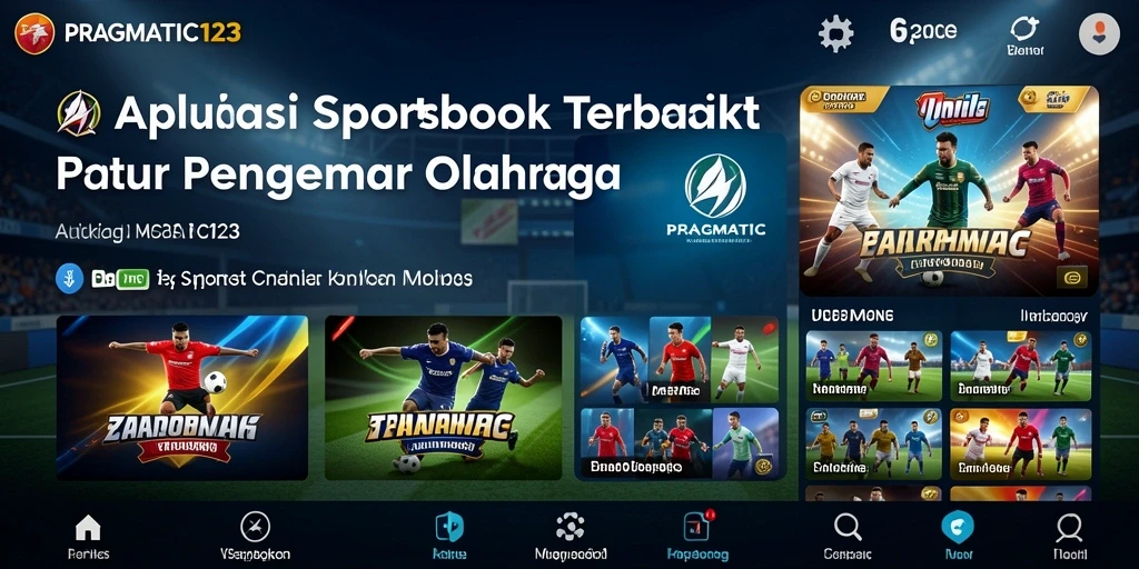 Tampilan menarik PRAGMATIC123 dengan fitur taruhan olahraga yang lengkap.