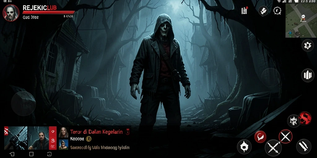 Gameplay mencekam dan atmosfer menyeramkan di REJEKICLUB.