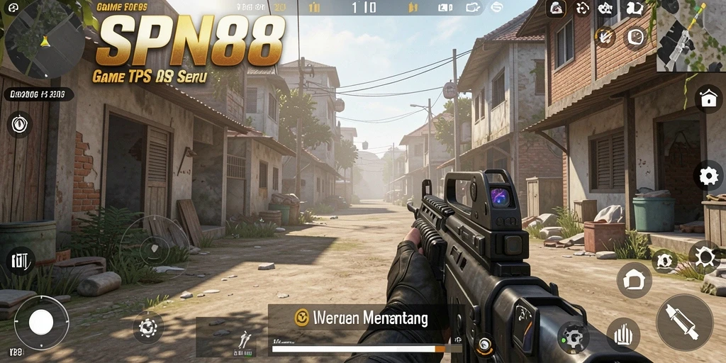Screenshot SPN88 menampilkan aksi gameplay TPS yang mendebarkan.